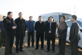 樂陵市市委副書記、市長王大山到S240改建工程工地視察項目建設情況